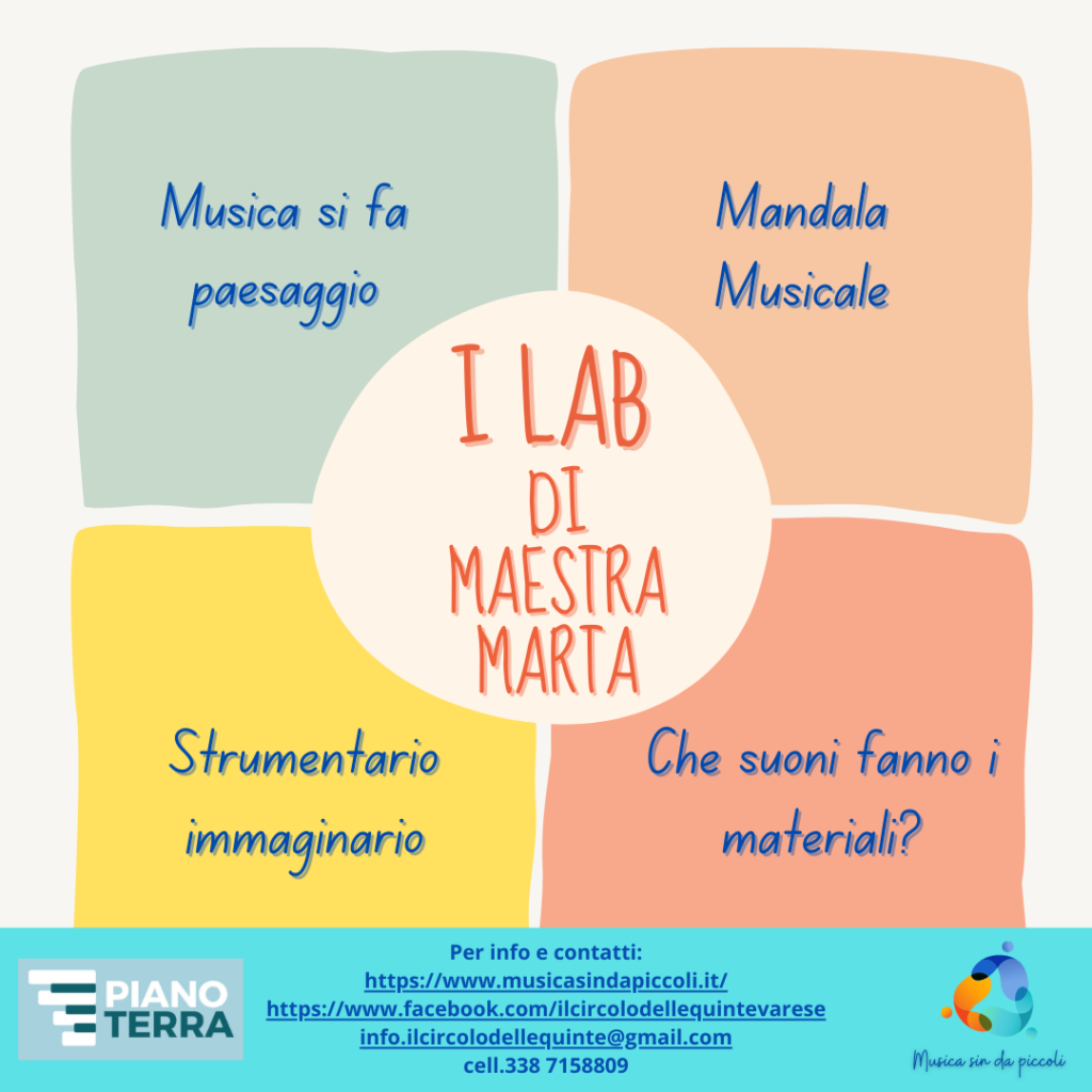 I lab di maestra Marta